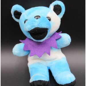 Vintage Grateful Dead Liquid Blue Purple‎ Bear 1994 7 Inch